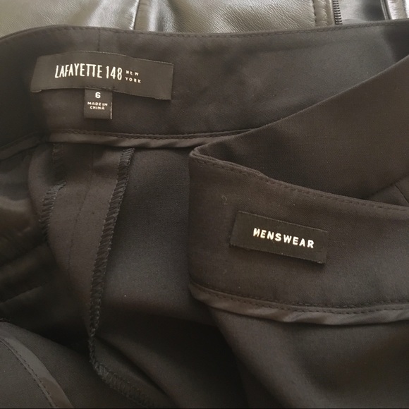 LAFAYETTE 148 NEW YORK Italian Stretch Wool pant - Picture 9 of 14